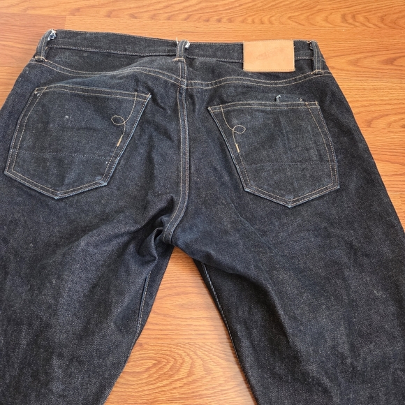 Rogue Territory Jeans Size 31 (32x28) RGT Relaxed Taper Selvedge Denim Japanese - Picture 13 of 16